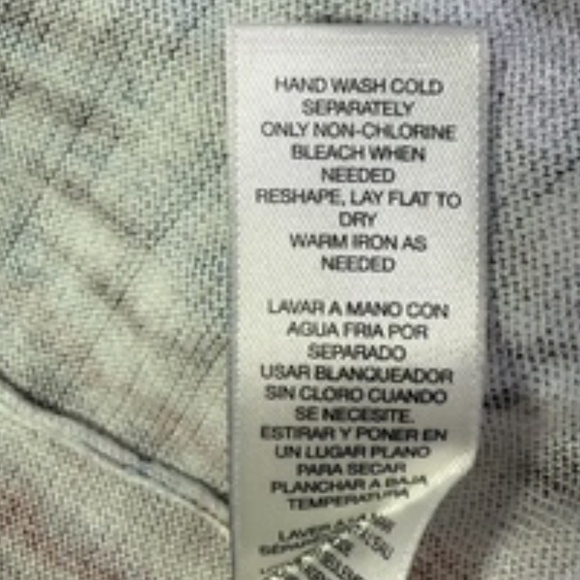 Chico's Tunic Length Multi-Colored Open Front Abstract Long Slv  Cardigan  Sz 2 - Picture 9 of 9